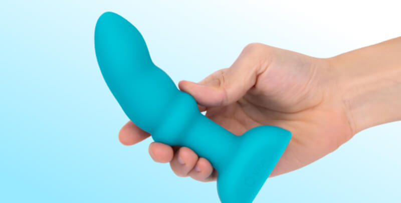 b-Vibe Remote Control Rimming P-spot Plug-Duel Sensations, Endless Satisfaction