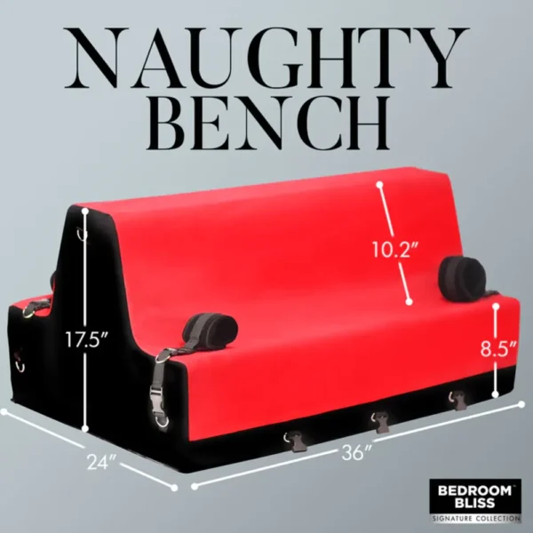 Bedroom Bliss Contoured Bondage Bench - Naughty Bench
