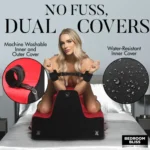 Bedroom Bliss Contoured Bondage Bench - No fuss, dual covers