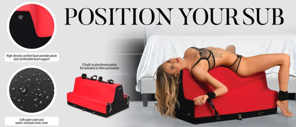 Bedroom Bliss Contoured Bondage Bench - Position Your Sub