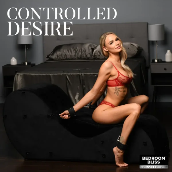 Bedroom Bliss Power & Pleasure Bondage Couch - Controlled Desire