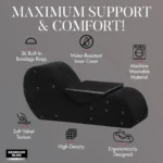 Bedroom Bliss Power & Pleasure Bondage Couch - Maximum Comfort & Support