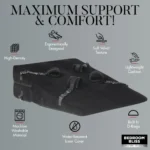Bedroom Bliss XL Bondage Wedge Pillow - Max Support & Comfort