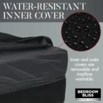 Bedroom Bliss XL Bondage Wedge Pillow - Water-resistant inner cover