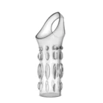 Clear Stretchy Studded Penis Sleeve Ring