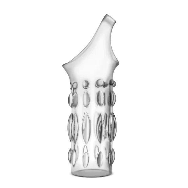 Clear Stretchy Studded Penis Sleeve Ring