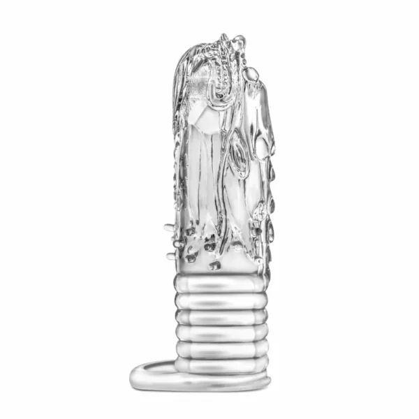 Enter The Dragon Clear Penis Sleeve with Secure Fit Strap