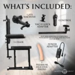 Full Domination Bondage Chair & Thrusting Machine