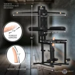 Full Domination Bondage Chair & Thrusting Machine