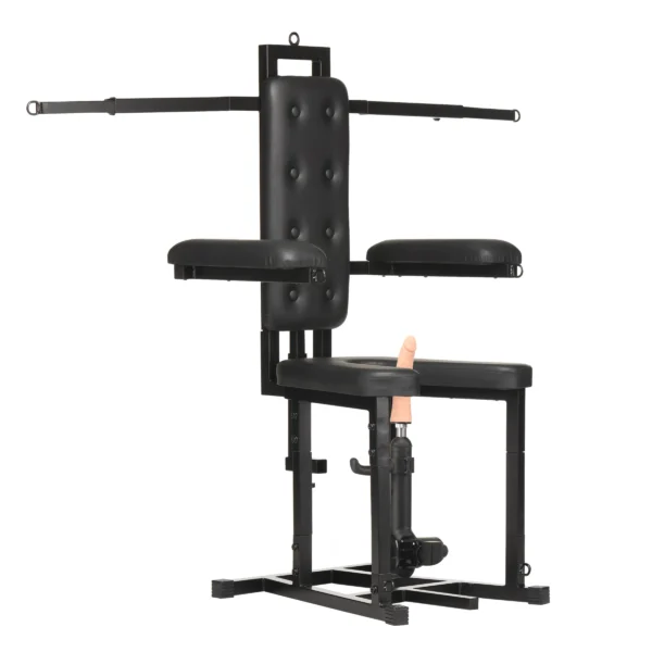 Full Domination Bondage Chair & Thrusting Machine