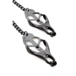 Master Series Monarch Noir Nipple Vice Clamps - Black