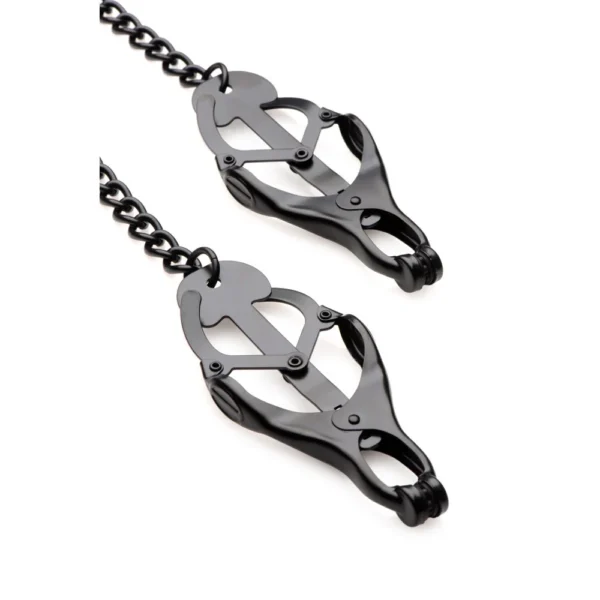 Master Series Monarch Noir Nipple Vice Clamps - Black