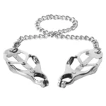 Master Series Monarch Noir Nipple Vice Clamps - Sterling