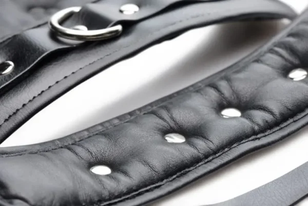 Master Series Strap Linked Bondage Wrist & Ankle Cuffs