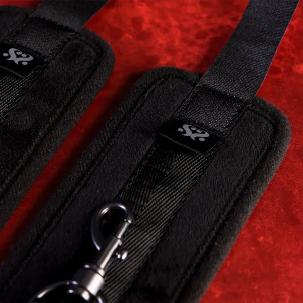 SEI MIO Sensually Secured Padded Wrist Restraints