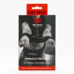 SEI MIO Sensually Secured Padded Wrist Restraints