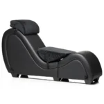 Scene Setter Bondage Chaise with Pillows - Black