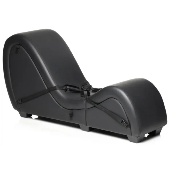 Scene Setter Bondage Chaise with Pillows - Black