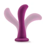 Temptasia By Blush - Bellatrix Curved G-Spot Plum 6.25-Inch Long Suction Cup Dildo