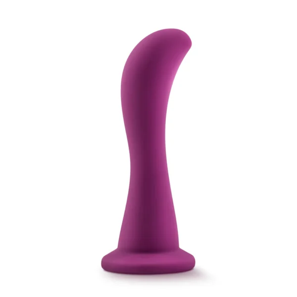Temptasia By Blush - Bellatrix Curved G-Spot Plum 6.25-Inch Long Suction Cup Dildo