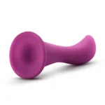 Temptasia By Blush - Bellatrix Curved G-Spot Plum 6.25-Inch Long Suction Cup Dildo