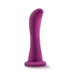 Temptasia By Blush - Bellatrix Curved G-Spot Plum 6.25-Inch Long Suction Cup Dildo