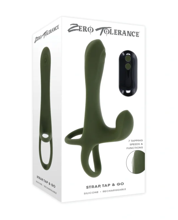 Zero Tolerance Strap, Tap, & Go Vibrating Girth Enhancer