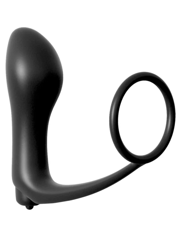 Anal Fantasy Collection - Ass-Gasm Cock Ring Vibrating Prostate Plug