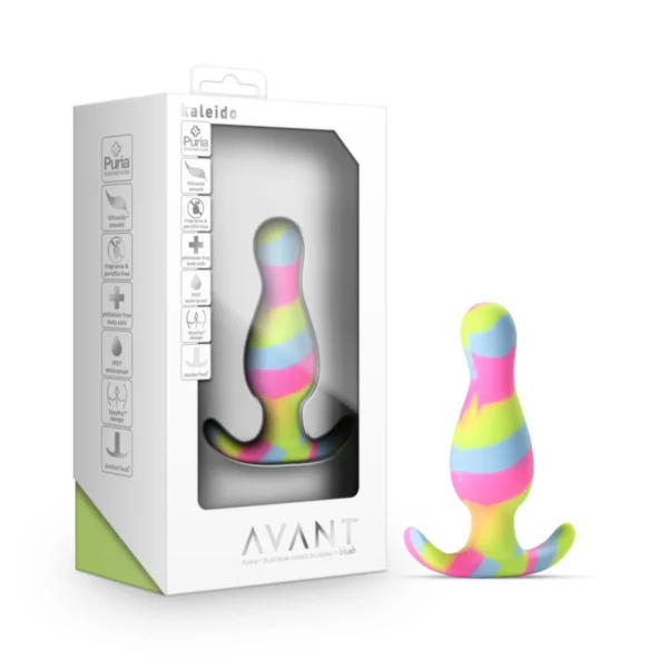 Blush Avant Kaleido Lime Silicone Butt Plug