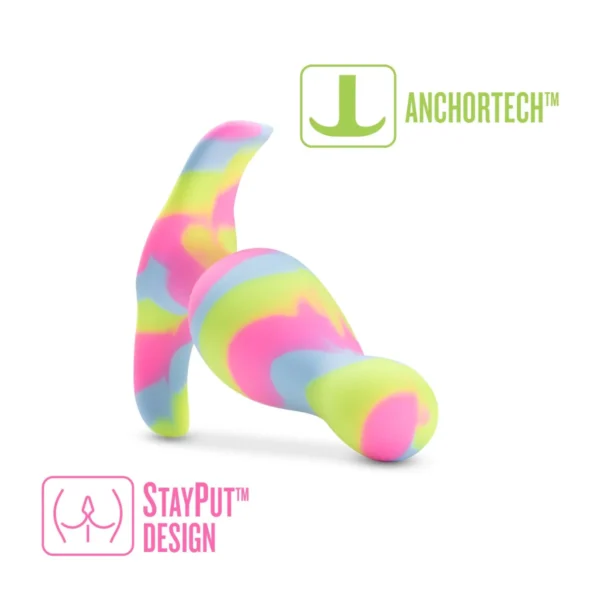 Blush Avant Kaleido Lime Silicone Butt Plug