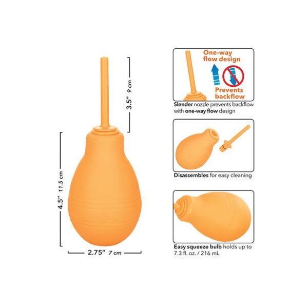 CalExotics Cheeky One Way Flow Douche - Orange