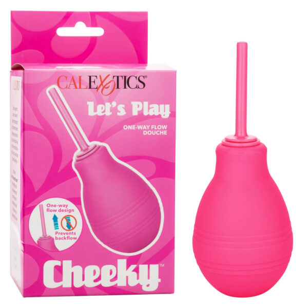 CalExotics Cheeky One Way Flow Douche - Pink-1 CalExotics Cheeky One Way Flow Douche - Pink
