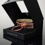 Coquette Rose Gold Bondage Collar