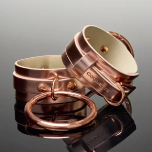 Coquette Rose Gold Bondage Handcuffs