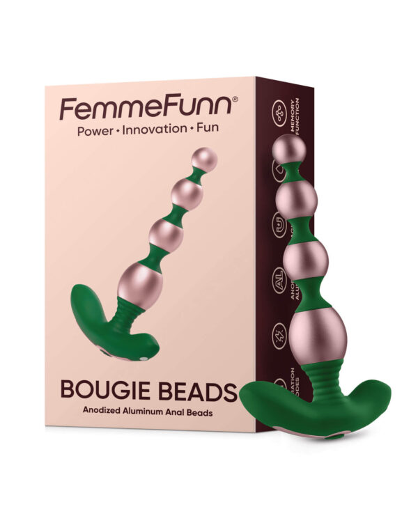 FemmeFunn Bougie Beads Vibrating Aluminum Anal Beads