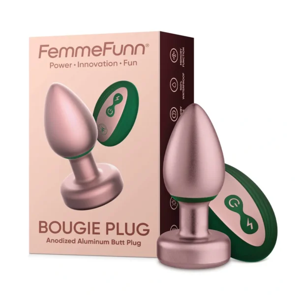 FemmeFunn Bougie Rumbly Remote-Controlled Vibrating Butt Plug-4 FemmeFunn Bougie Rumbly Remote-Controlled Vibrating Butt Plug