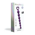Love to Love Bing Bang Small Graduated Silicone Anal Beads - Purple Rain