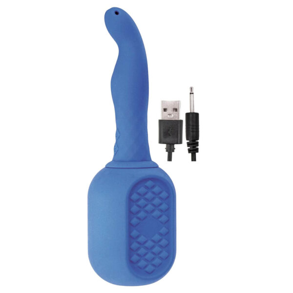 NASSTOYS 10-function Vibrating Silicone Anal Douche