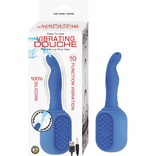 NASSTOYS 10-function Vibrating Silicone Anal Douche-4 NASSTOYS 10-function Vibrating Silicone Anal Douche