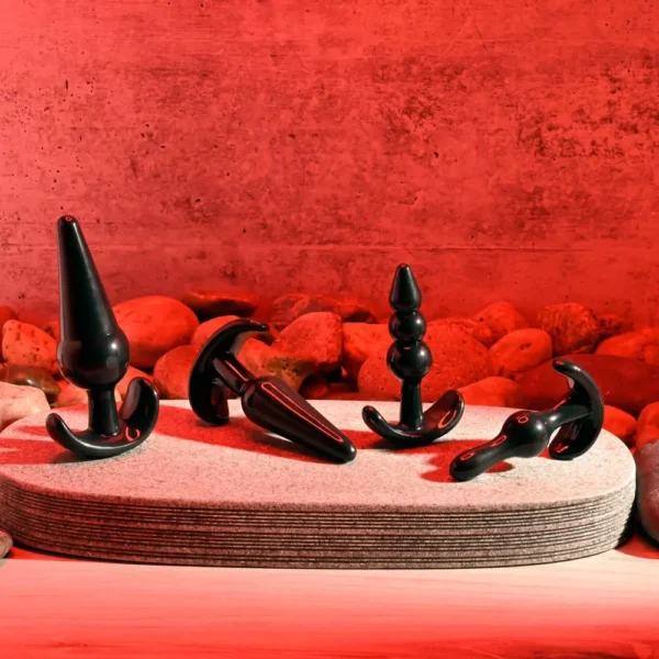 SELOPA Intro To Plugs 4-Piece Beginner Anal Trainer Set