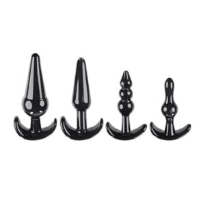 SELOPA Intro To Plugs 4-Piece Beginner Anal Trainer Set