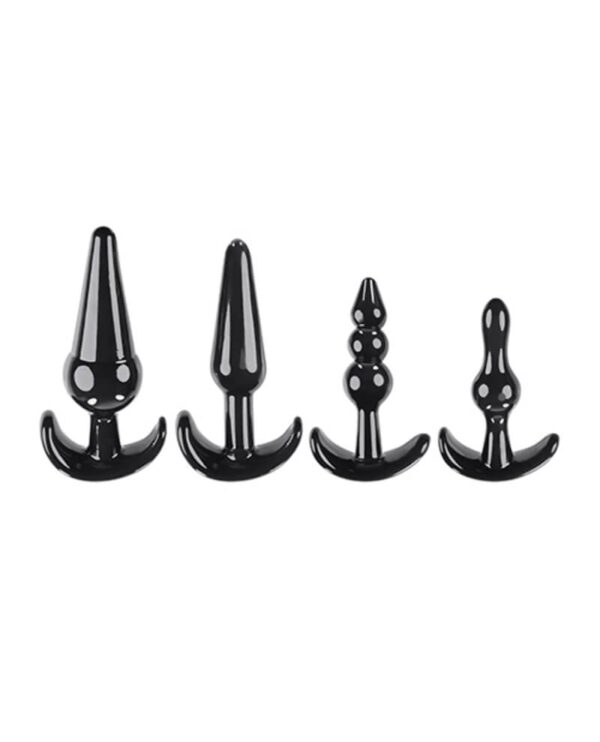 SELOPA Intro To Plugs 4-Piece Beginner Anal Trainer Set