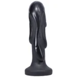 Tantus Magma Textured Silicone Dildo - Black