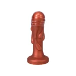 Tantus Magma Textured Silicone Dildo - Copper