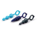 b-Vibe Butties Beaded Bundle 3-Piece Anal Trainer Plug Set