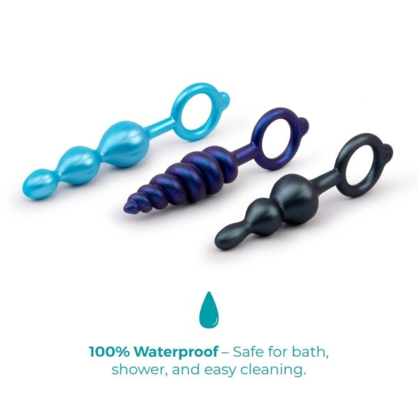 b-Vibe Butties Beaded Bundle 3-Piece Anal Trainer Plug Set