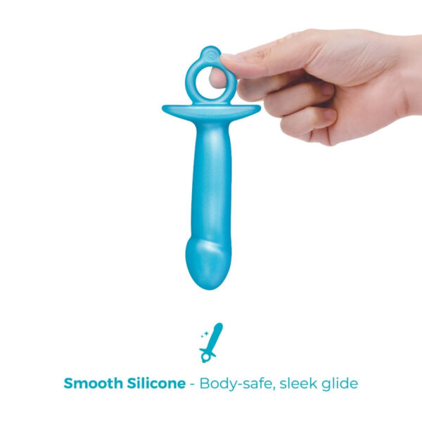 b-Vibe Butties Lil Dil Silicone Anal Dildo