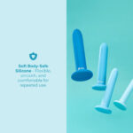 b-Vibe Silicone Anal Training Dilator Set
