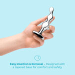 b-Vibe Stainless Steel Anal Beads