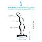 b-Vibe Stainless Steel Anal Beads